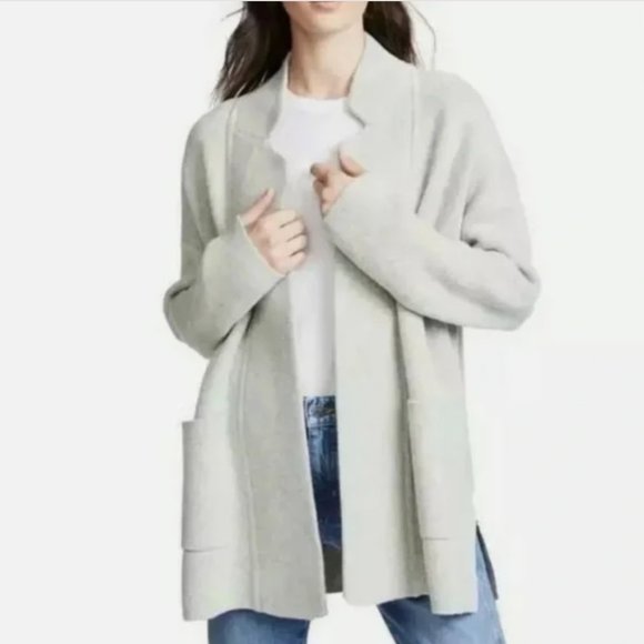 Madewell Sweaters - Madewell Sweater Blazer Gray- XS